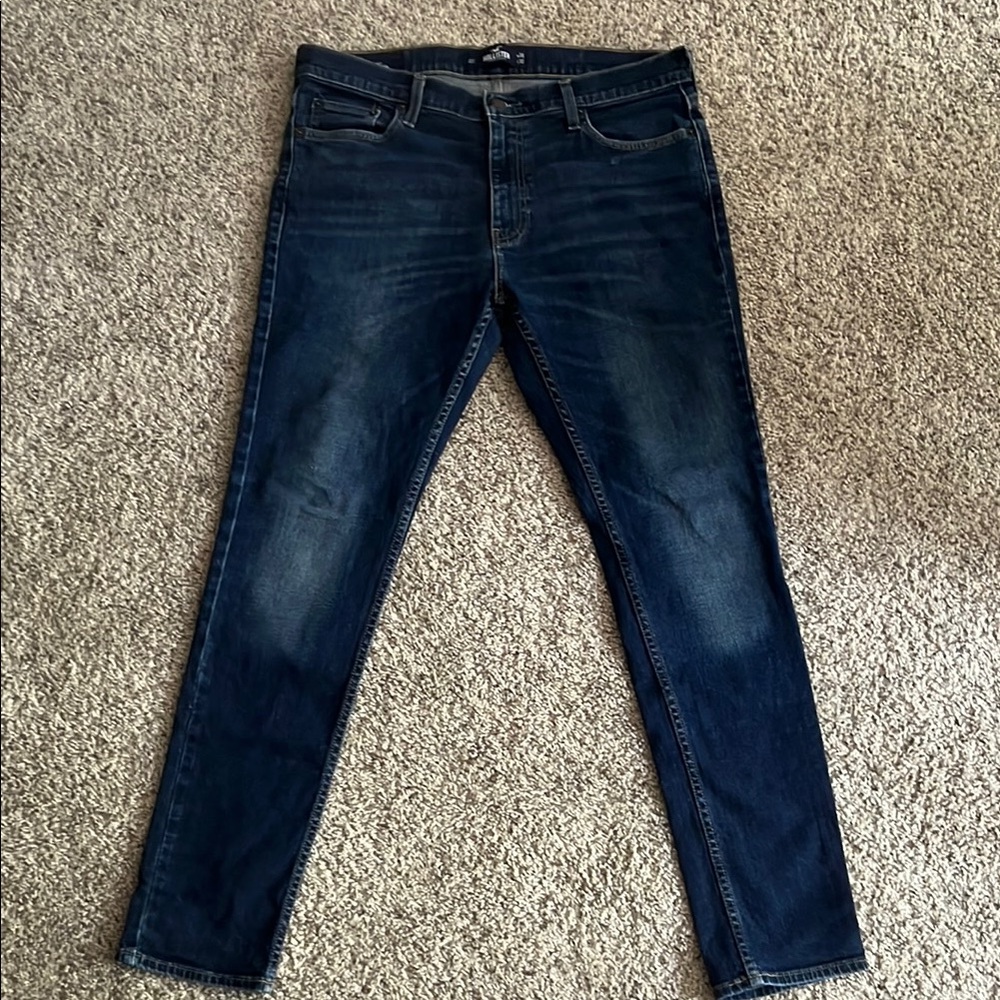 2/$20 Hollister Blue Skinny Jeans Premium Denim